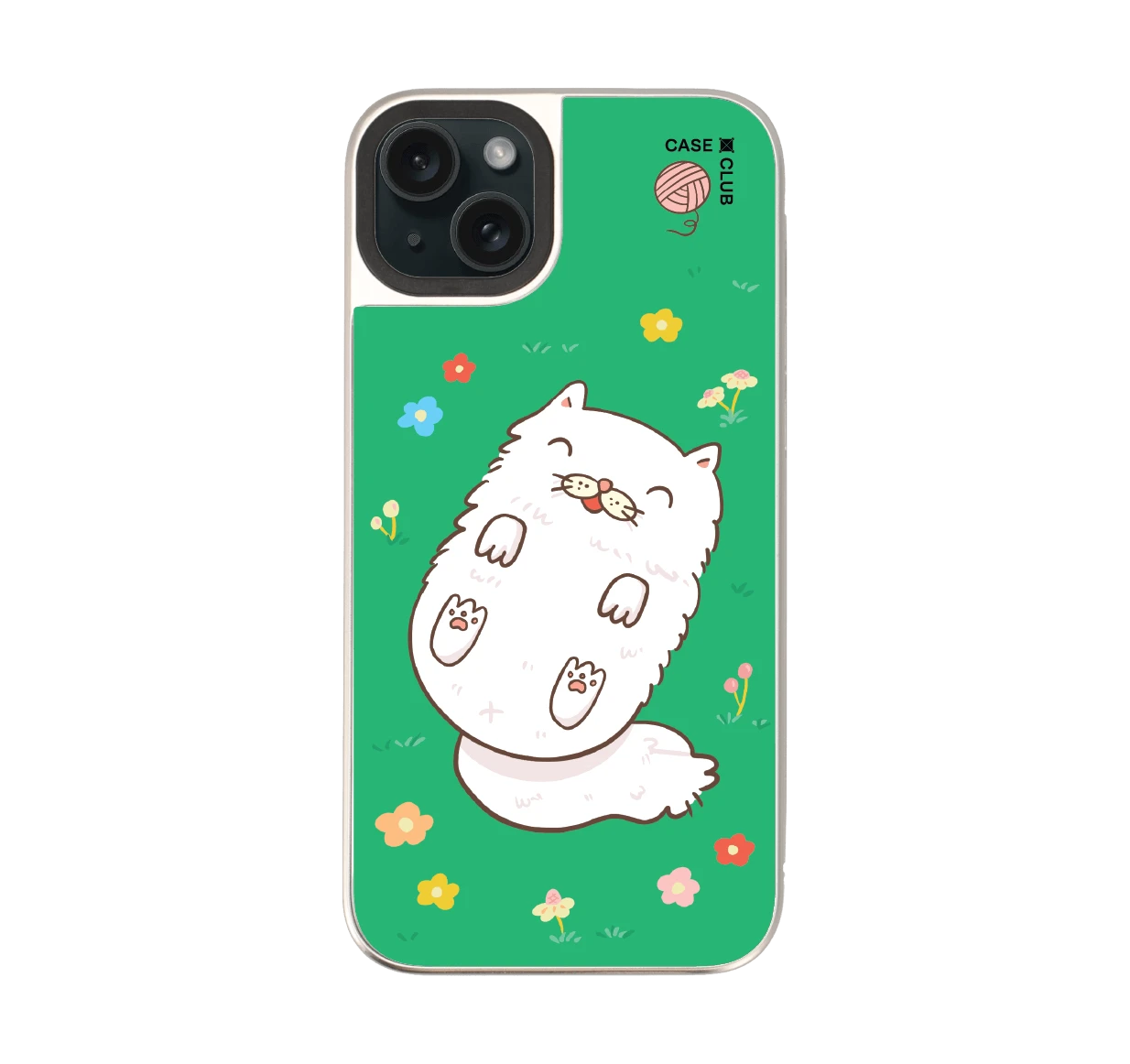 persian cat in the garden